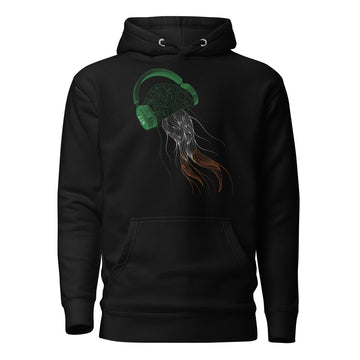 Ireland Jellyfish DJ with Headphones - Essential Hoodie (Unisex)