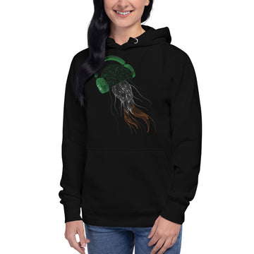 Ireland Jellyfish DJ with Headphones - Essential Hoodie (Unisex)