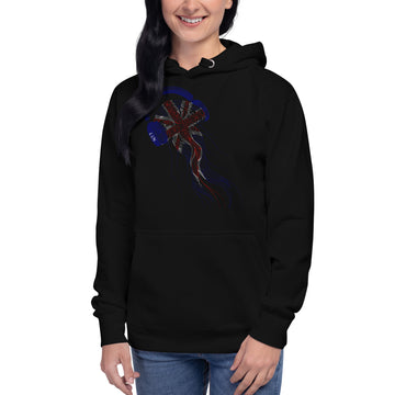 Great Britain Jellyfish DJ with Headphones - Essential Hoodie (Unisex)