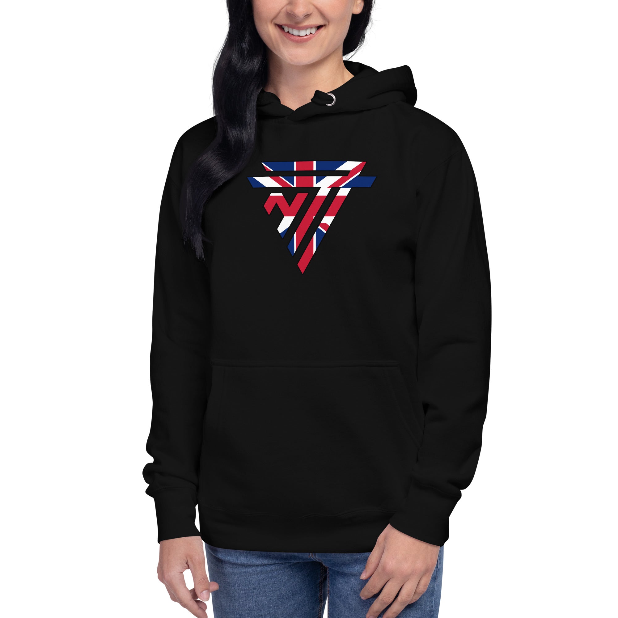 Great Britain Superhero Fashion Chest Logo - Essential Hoodie (Unisex)