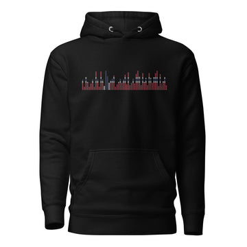Norway Music Graphic Equalizer - Essential Hoodie (Unisex)