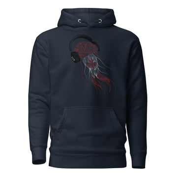 Canada Jellyfish DJ with Headphones - Essential Hoodie (Unisex)