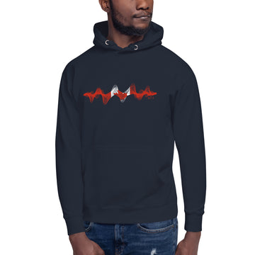 Canada 3D Music Soundwave - Essential Hoodie (Unisex)