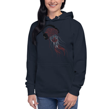 Canada Jellyfish DJ with Headphones - Essential Hoodie (Unisex)