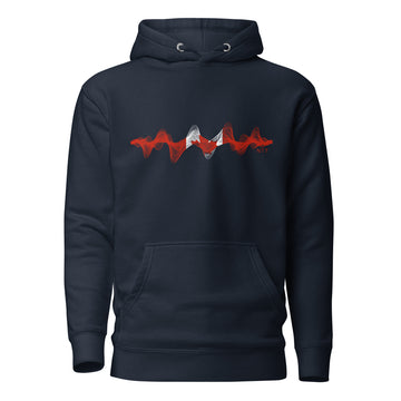 Canada 3D Music Soundwave - Essential Hoodie (Unisex)