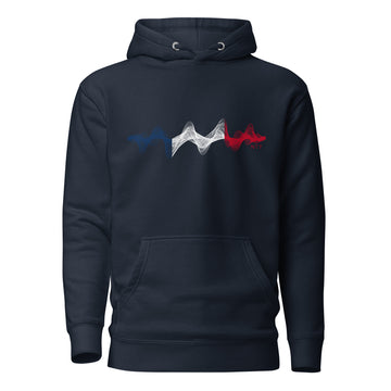 France 3D Music Soundwave - Essential Hoodie (Unisex)