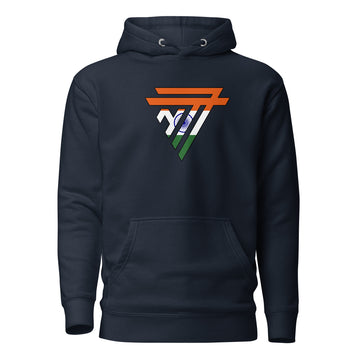 India Superhero Fashion Chest Logo - Essential Hoodie (Unisex)