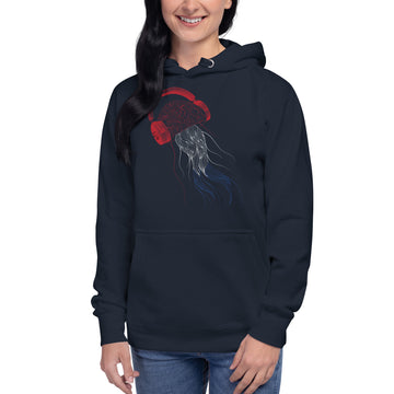 Netherlands Jellyfish DJ with Headphones - Essential Hoodie (Unisex)