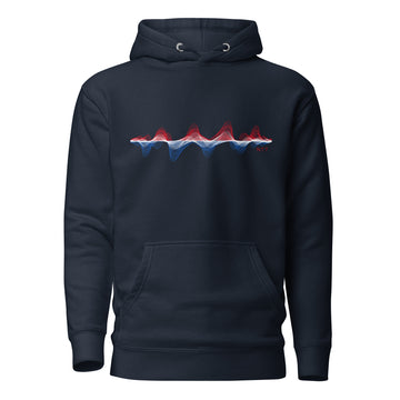 Netherlands 3D Music Soundwave - Essential Hoodie (Unisex)