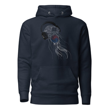 South Korea Jellyfish DJ with Headphones - Essential Hoodie (Unisex)