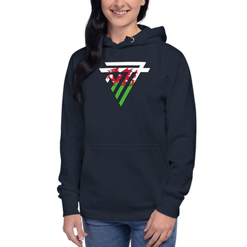 Wales Superhero Fashion Chest Logo - Essential Hoodie (Unisex)