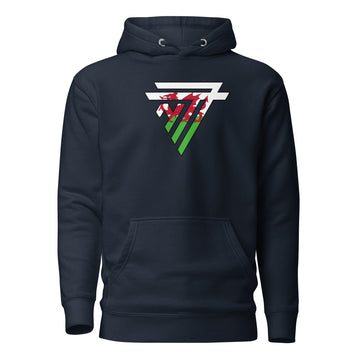 Wales Superhero Fashion Chest Logo - Essential Hoodie (Unisex)