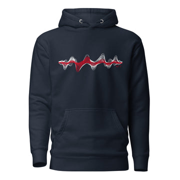 England 3D Music Soundwave - Essential Hoodie (Unisex)