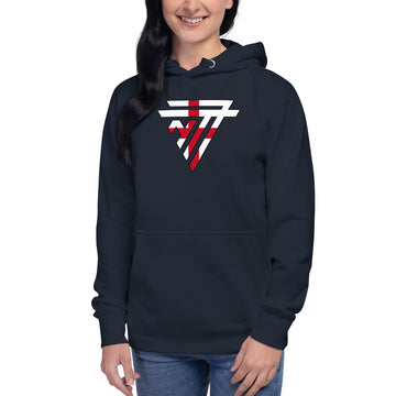 England Superhero Fashion Chest Logo - Essential Hoodie (Unisex)