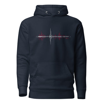 Denmark Pulse Music Soundwave - Essential Hoodie (Unisex)