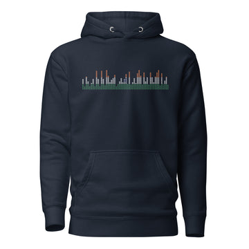 India Music Graphic Equalizer - Essential Hoodie (Unisex)