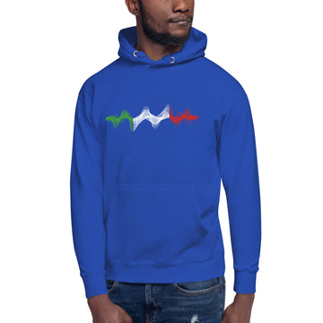 Italy 3D Music Soundwave - Essential Hoodie (Unisex)