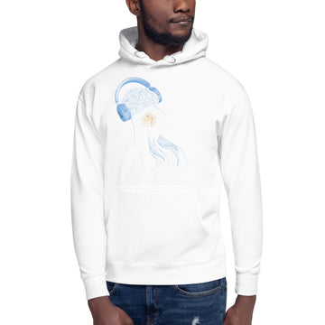 Argentina Jellyfish DJ with Headphones - Essential Hoodie (Unisex)