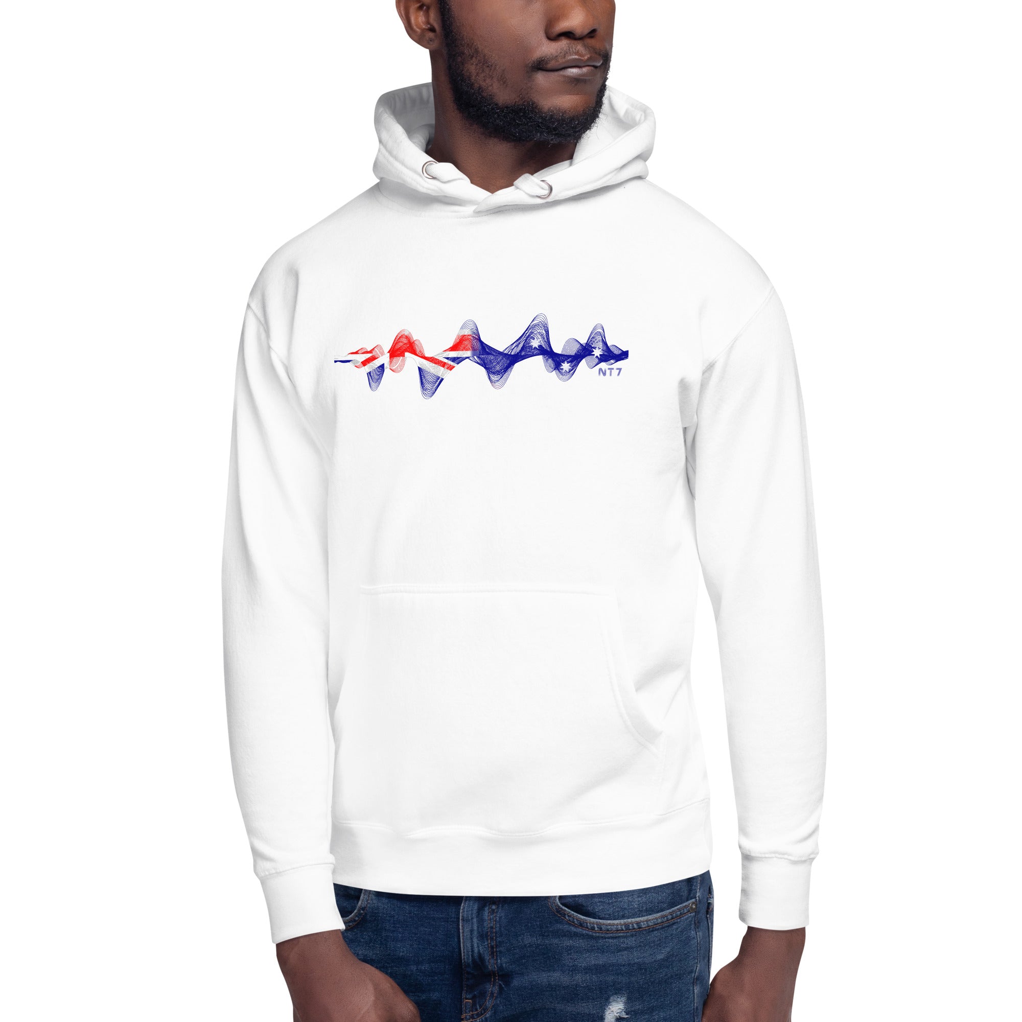 Australia 3D Music Soundwave - Essential Hoodie (Unisex)