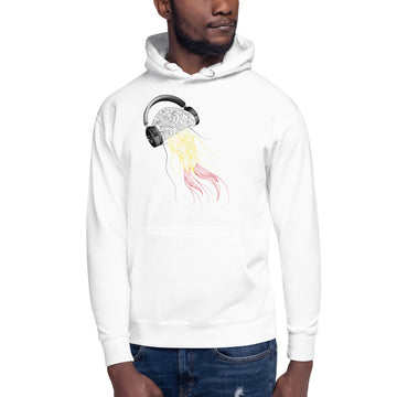 Belgium Jellyfish DJ with Headphones - Essential Hoodie (Unisex)