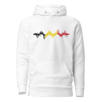 Belgium 3D Music Soundwave - Essential Hoodie (Unisex)