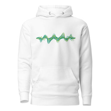 Brazil 3D Music Soundwave (v2) - Essential Hoodie (Unisex)