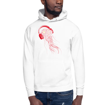 China Jellyfish DJ with Headphones - Essential Hoodie (Unisex)