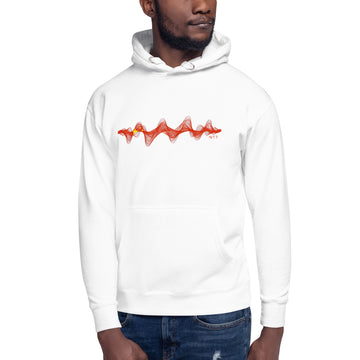 China 3D Music Soundwave - Essential Hoodie (Unisex)