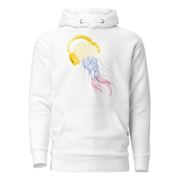 Colombia Jellyfish DJ with Headphones - Essential Hoodie (Unisex)