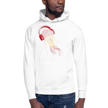 Spain Jellyfish DJ with Headphones - Essential Hoodie (Unisex)