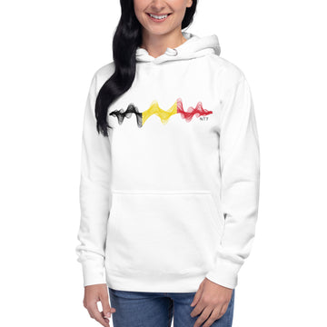 Belgium 3D Music Soundwave - Essential Hoodie (Unisex)