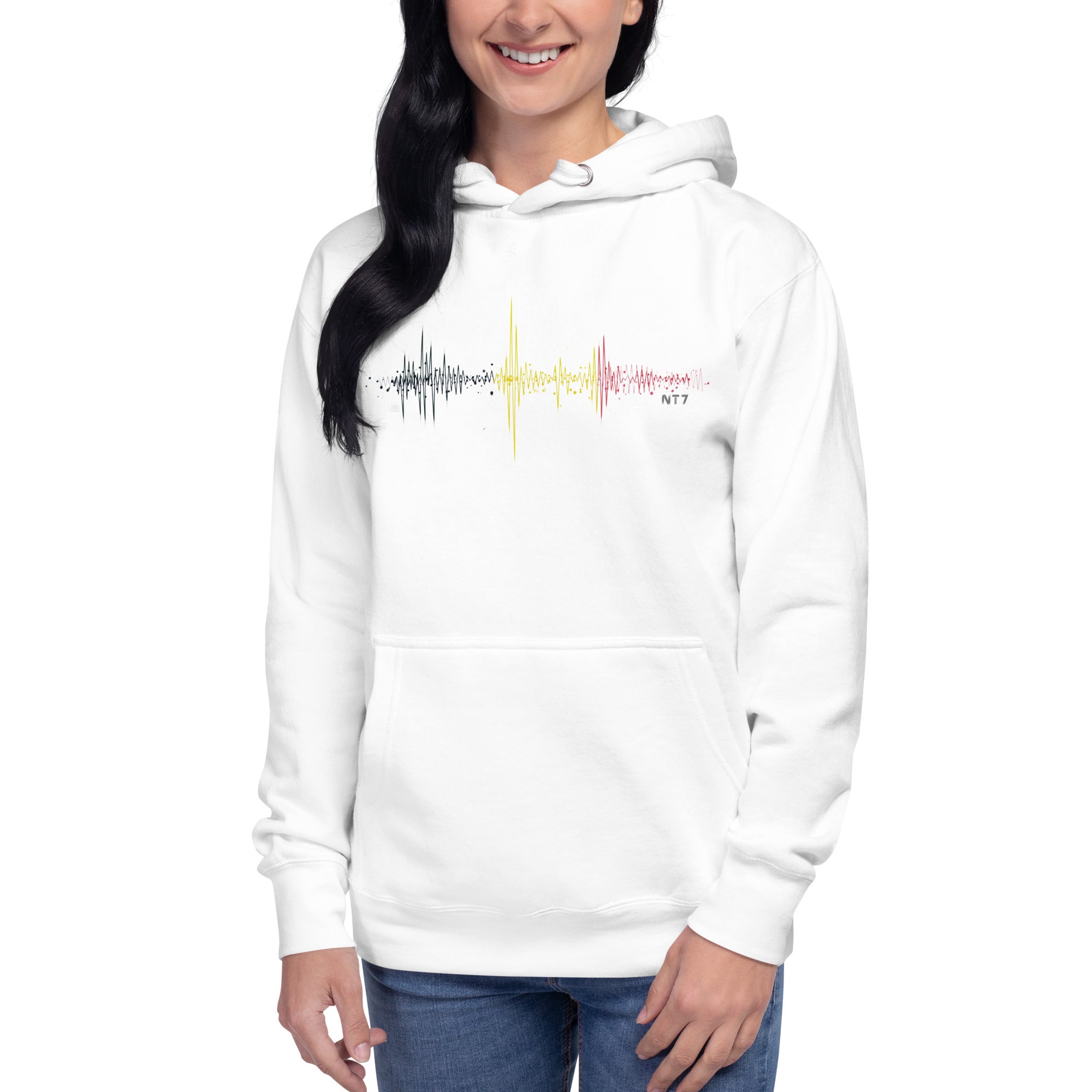 Belgium Pulse Music Soundwave - Essential Hoodie (Unisex)