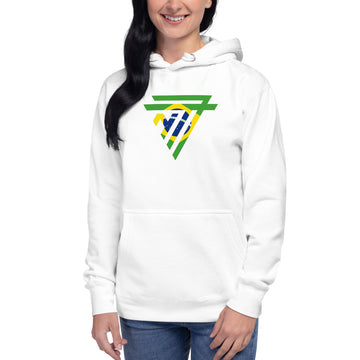 Brazil Superhero Fashion Chest Logo - Essential Hoodie (Unisex)