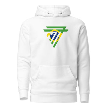 Brazil Superhero Fashion Chest Logo - Essential Hoodie (Unisex)