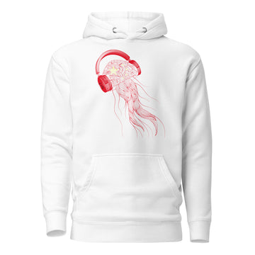 China Jellyfish DJ with Headphones - Essential Hoodie (Unisex)