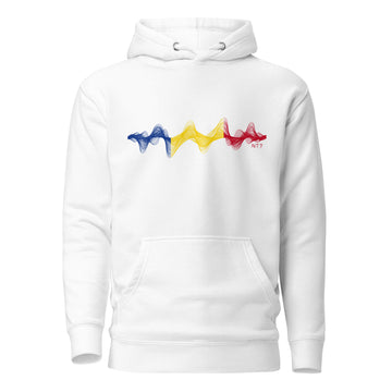 Romania 3D Music Soundwave - Essential Hoodie (Unisex)