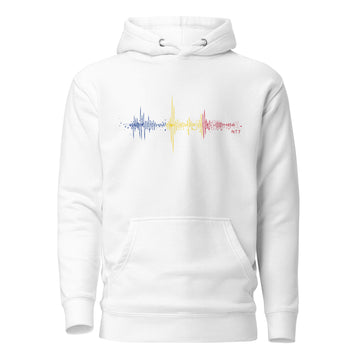 Romania Pulse Music Soundwave - Essential Hoodie (Unisex)