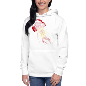 Spain Jellyfish DJ with Headphones - Essential Hoodie (Unisex)