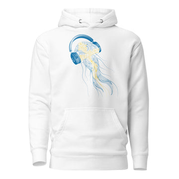 Sweden Jellyfish DJ with Headphones - Essential Hoodie (Unisex)