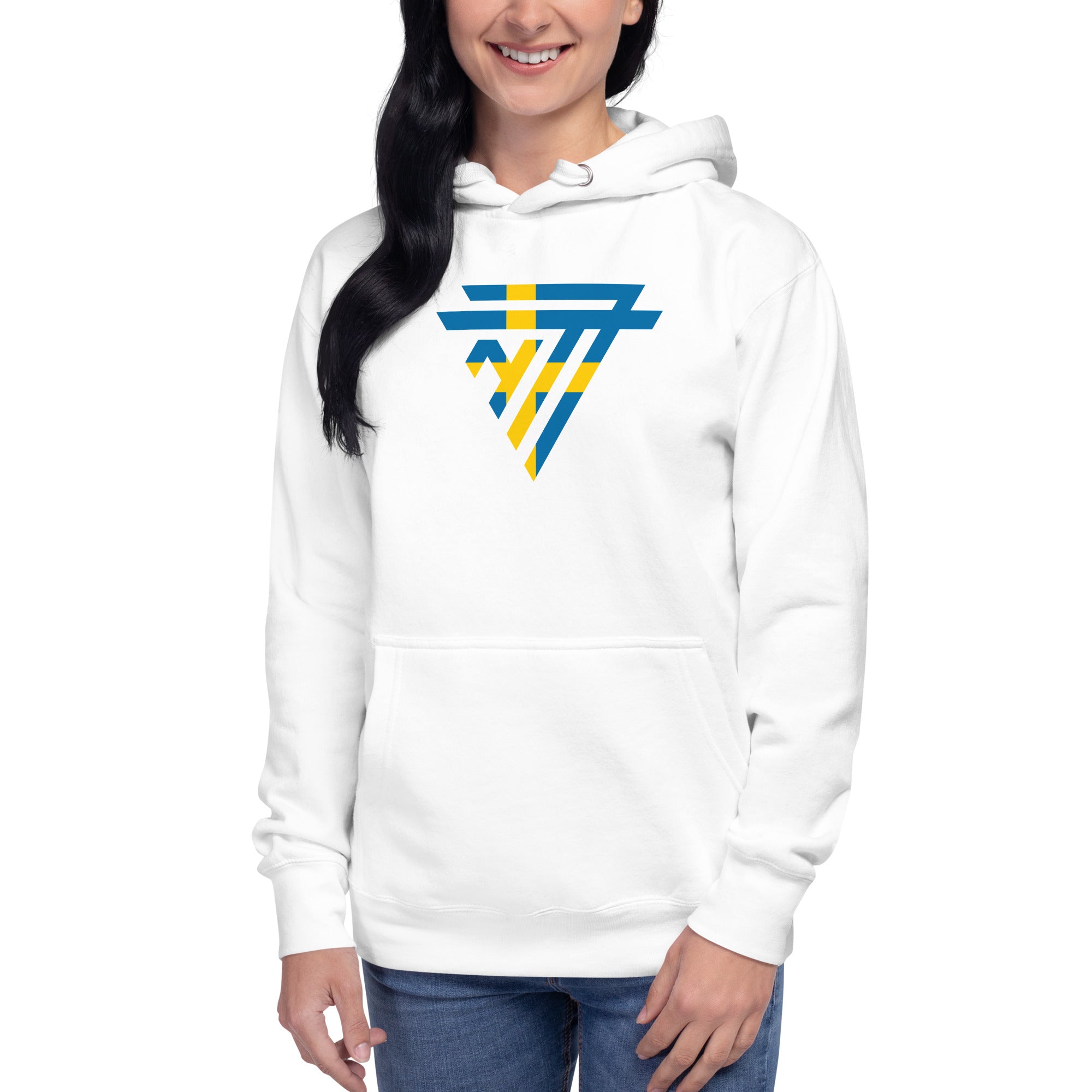 Sweden Superhero Fashion Chest Logo - Essential Hoodie (Unisex)