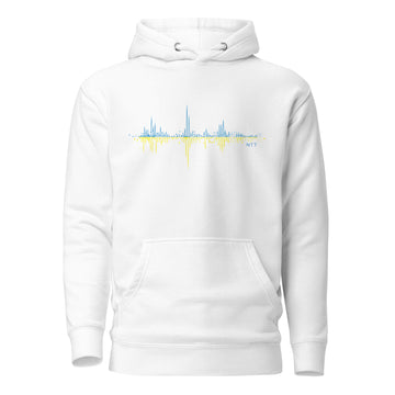 Ukraine Pulse Music Soundwave - Essential Hoodie (Unisex)