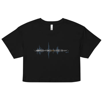 Argentina Pulse Music Soundwave - Women’s crop top