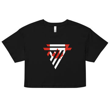 Canada Superhero Fashion Chest Logo - Women’s crop top