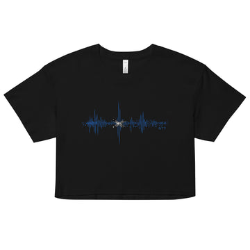 Scotland Pulse Music Soundwave - Women’s crop top