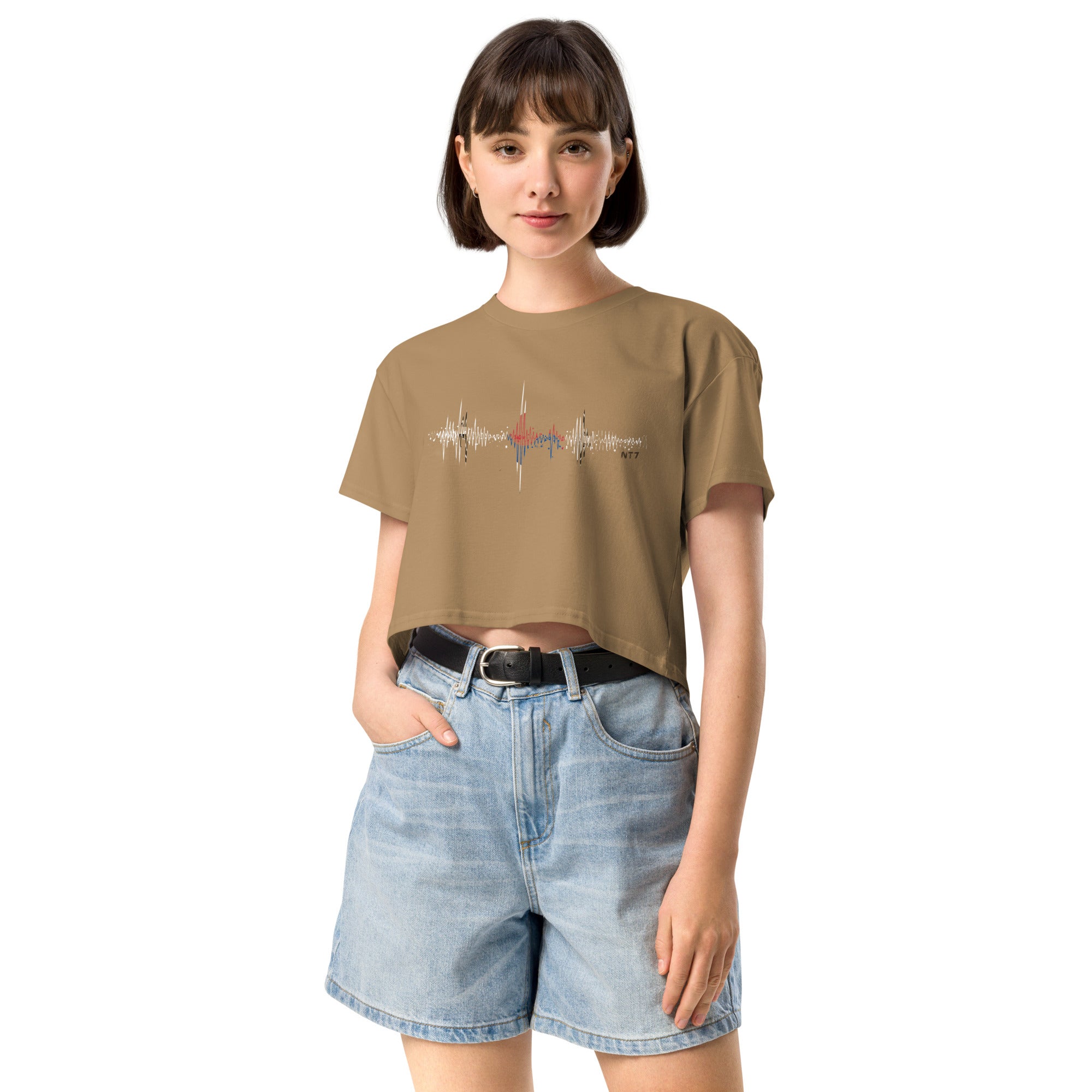 South Korea Pulse Music Soundwave - Women’s crop top