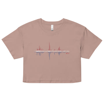 Netherlands Pulse Music Soundwave - Women’s crop top