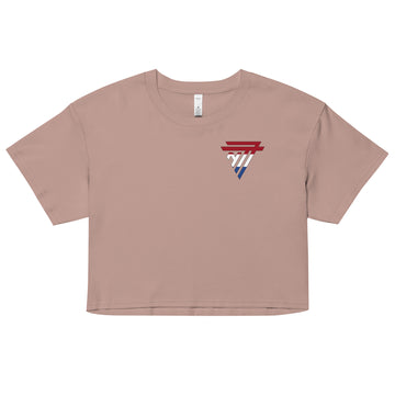 Netherlands Fashion Chest Logo - Women’s crop top