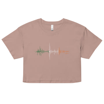 Ireland Pulse Music Soundwave - Women’s crop top