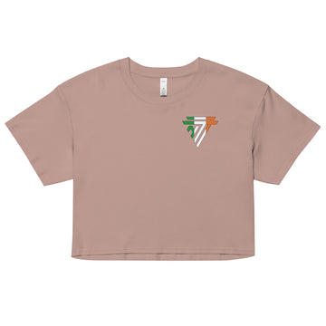 Ireland Fashion Chest Logo - Women’s crop top