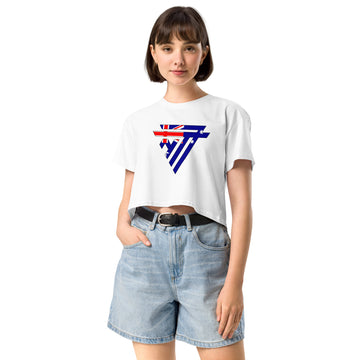 Australia Superhero Fashion Chest Logo - Women’s crop top